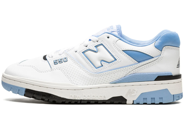 New Balance 550 White Carolina Blue