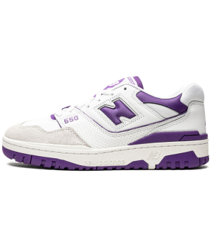 New Balance 550 White Purple