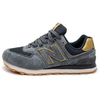 New Balance мужские кроссовки 574 Dark Grey Gold