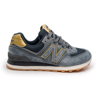 New Balance мужские кроссовки 574 Dark Grey Gold