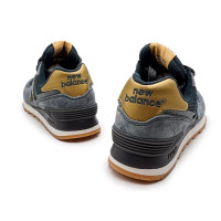 New Balance мужские кроссовки 574 Dark Grey Gold