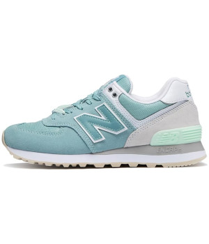 Кроссовки New Balance 574 Classic мужские сине-зеленые