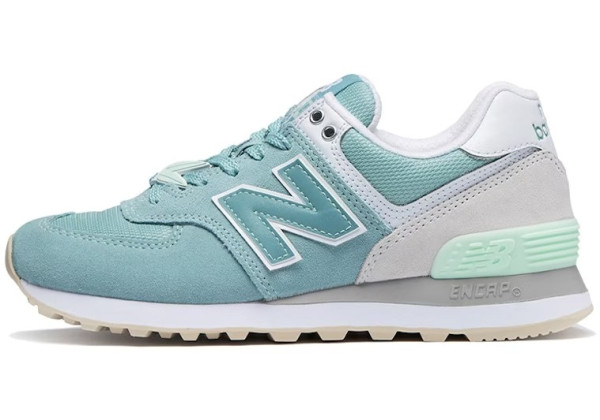 Кроссовки New Balance 574 Classic мужские сине-зеленые