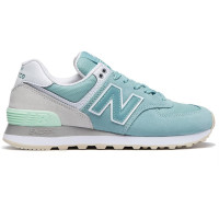 Кроссовки New Balance 574 Classic мужские сине-зеленые