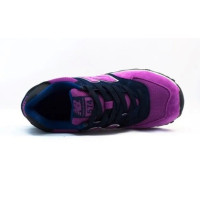 New Balance женские кроссовки 574 с сеткой пурпурные 