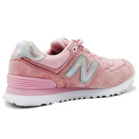 Кроссовки женские New Balance 574 Shattered Pearl розовые