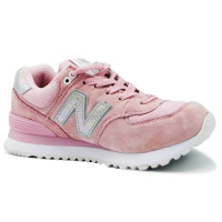 Кроссовки женские New Balance 574 Shattered Pearl розовые
