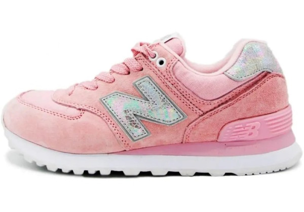 Кроссовки женские New Balance 574 Shattered Pearl розовые