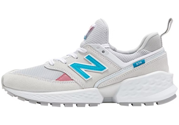 Кроссовки New Balance 574 на платформе белые