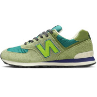 Кроссовки New Balance женские 574 сине-зеленые
