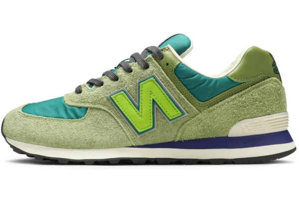 Кроссовки New Balance женские 574 сине-зеленые