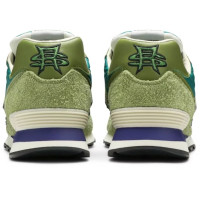 Кроссовки New Balance женские 574 сине-зеленые