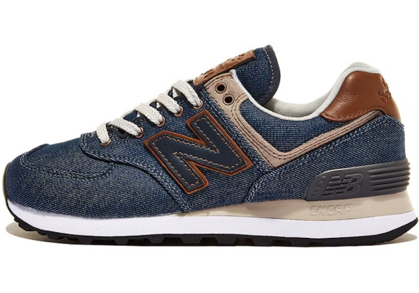 Кроссовки New Balance 574 без сетки Blue