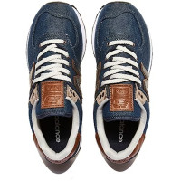 Кроссовки New Balance 574 без сетки Blue
