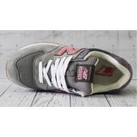 Кроссовки New Balance 574 пудра с серым 