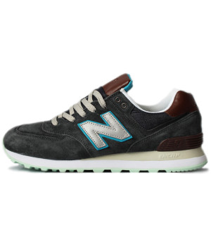 Кроссовки мужские New Balance 574 Dark Grey Blue