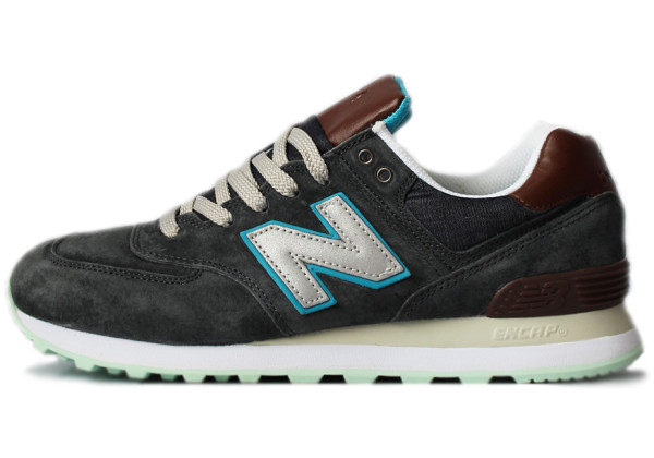 Кроссовки мужские New Balance 574 Dark Grey Blue