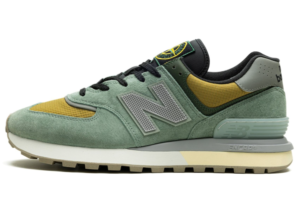 New Balance 574 Legacy Stone Island Light Green