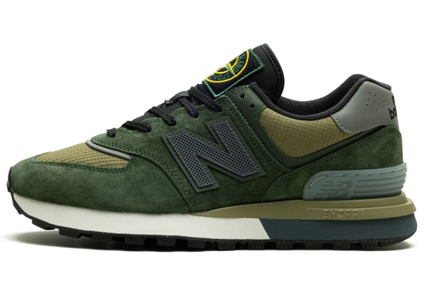 New Balance 574 Legacy Stone Island Dark Green