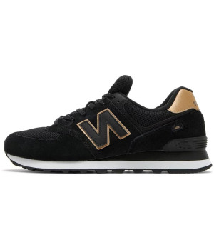 Кроссовки New Balance 574 мужские Black Gold