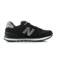 Кроссовки женские New Balance 574 Shattered Pearl черные