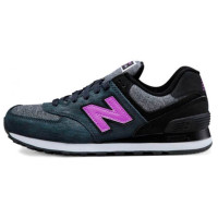 Кроссовки женские New Balance 574 Sharp Grey (Lilac)