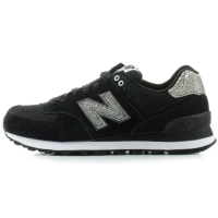 Кроссовки женские New Balance 574 Shattered Pearl черные