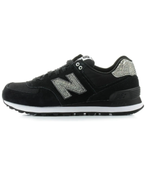 Кроссовки женские New Balance 574 Shattered Pearl черные