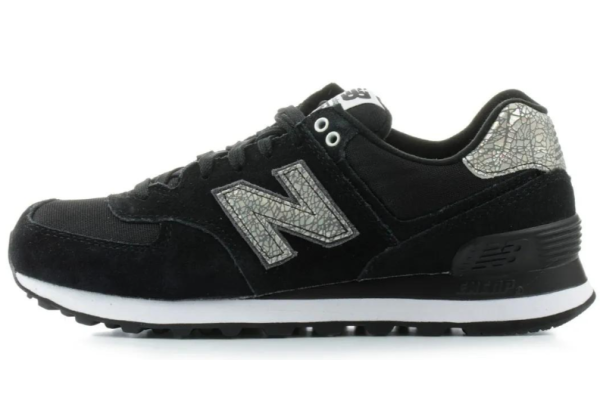 Кроссовки женские New Balance 574 Shattered Pearl черные