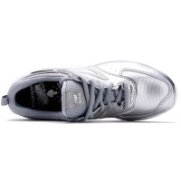 Кроссовки New Balance 574 кожаные серебряные