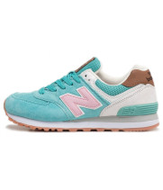 Кроссовки женские New Balance бирюзовые 574