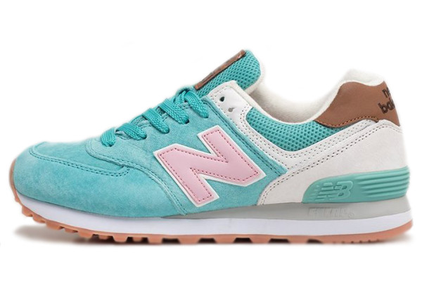 Кроссовки женские New Balance бирюзовые 574