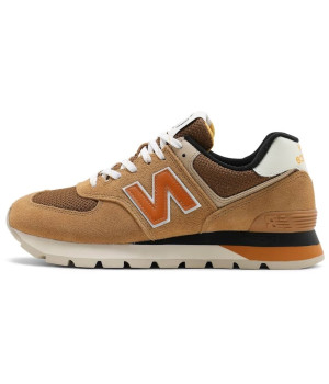 Кроссовки New Balance 574 Rugged Higher Learning коричневые
