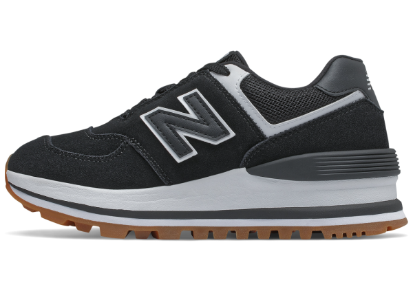 New Balance кроссовки 574 Wedge черные