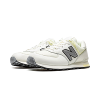 Кроссовки мужские New Balance 574 Classic белые с серебристым