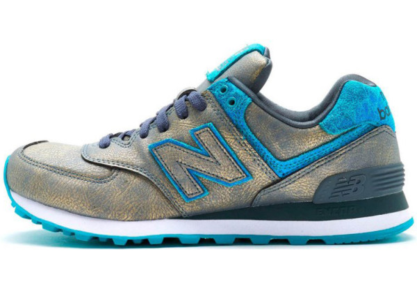 Кроссовки мужские New Balance 574 Grey (Blue)