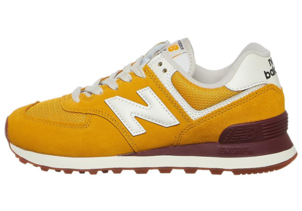 Мужские кроссовки New Balance 574 Vintage Brights желтые