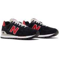 New Balance 574 Rugged Black Red