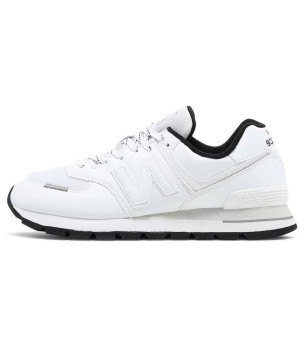 New Balance 574 Rugged White Black