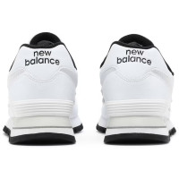 New Balance 574 Rugged White Black