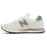 New Balance 574 Rugged White Green