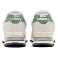 New Balance 574 Rugged White Green