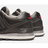 Кроссовки New Balance 574 мужские кожаные черные