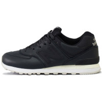 Кроссовки New Balance ml574 кожаные черные