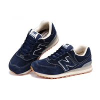 New Balance мужские кроссовки 574 (Denim) синие