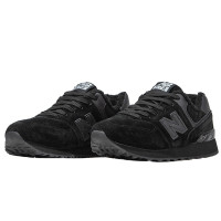 New Balance 574 All Black зимние