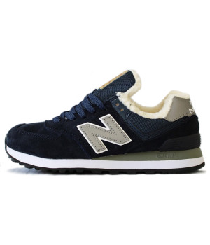 New Balance 574 Blue зимние