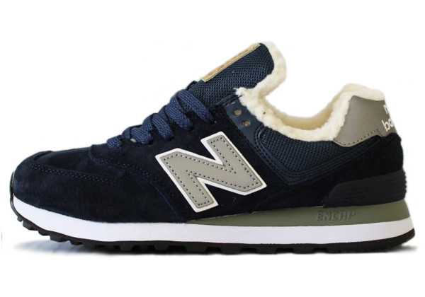 New Balance 574 Blue зимние