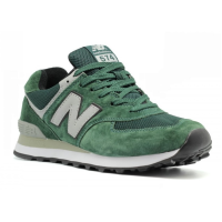 Кроссовки New Balance 574 NYC зеленые