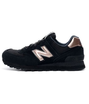 New Balance 574 Black With Steel